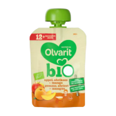 Olvarit Biologische appel, abrikoos en mango smoothie (vanaf 12 maanden)