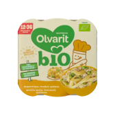 Olvarit Biologische doperwtjes, venkel en quinoa (vanaf 12 maanden)