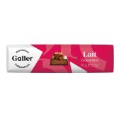 Galler Melkchocolade krokante reep